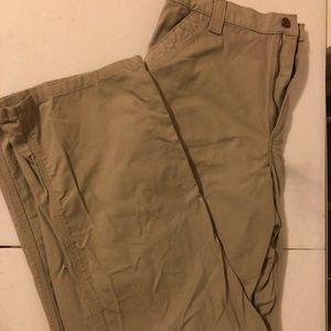 Mens Carharrt 38x32 Loose Original Fit Work Pants